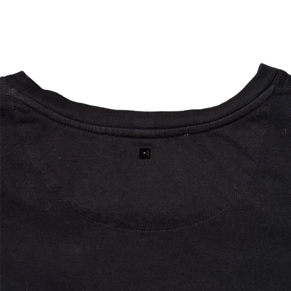 Valentino MoonLover Print Black T-shirt Women’s Size XS - Picture 4 of 6